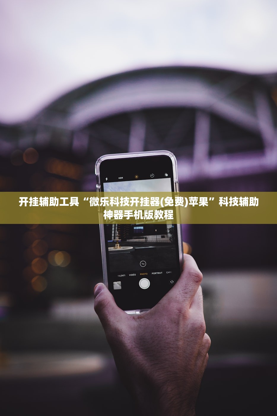 开挂辅助工具“微乐科技开挂器(免费)苹果”科技辅助神器手机版教程
