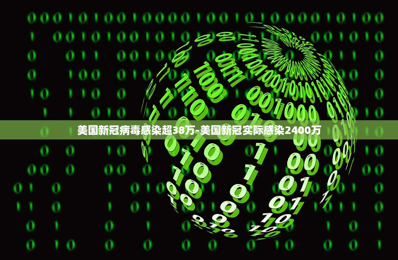 美国新冠病毒感染超38万-美国新冠实际感染2400万