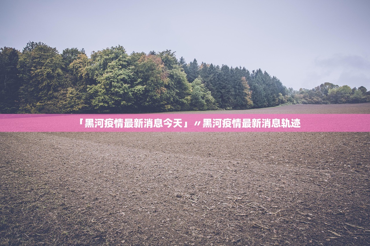 「黑河疫情最新消息今天」〃黑河疫情最新消息轨迹 「黑河疫情最新消息今天」〃黑河疫情最新消息轨迹