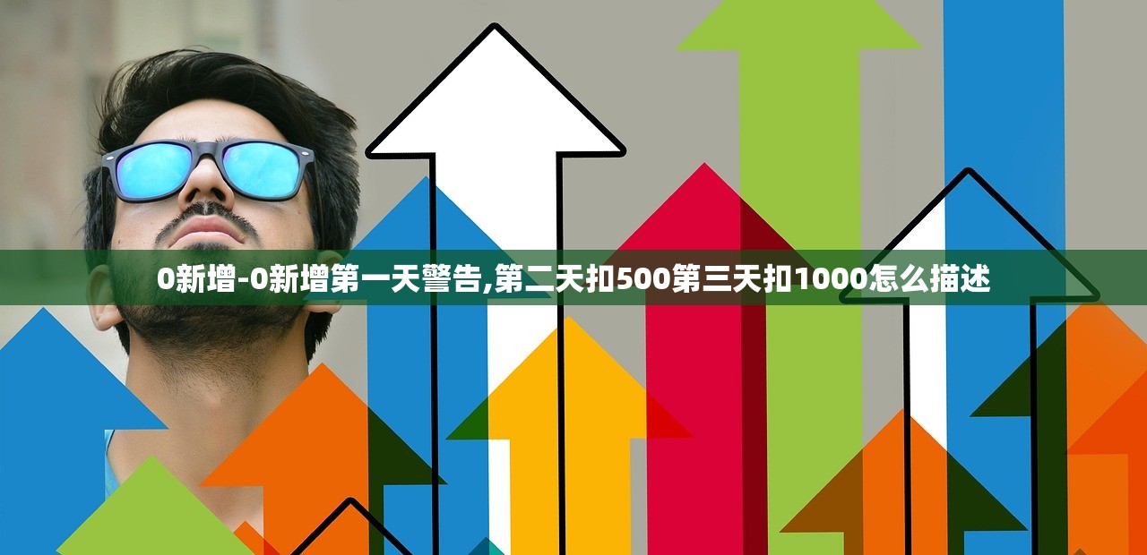 0新增-0新增第一天警告,第二天扣500第三天扣1000怎么描述 0新增-0新增第一天警告,第二天扣500第三天扣1000怎么描述