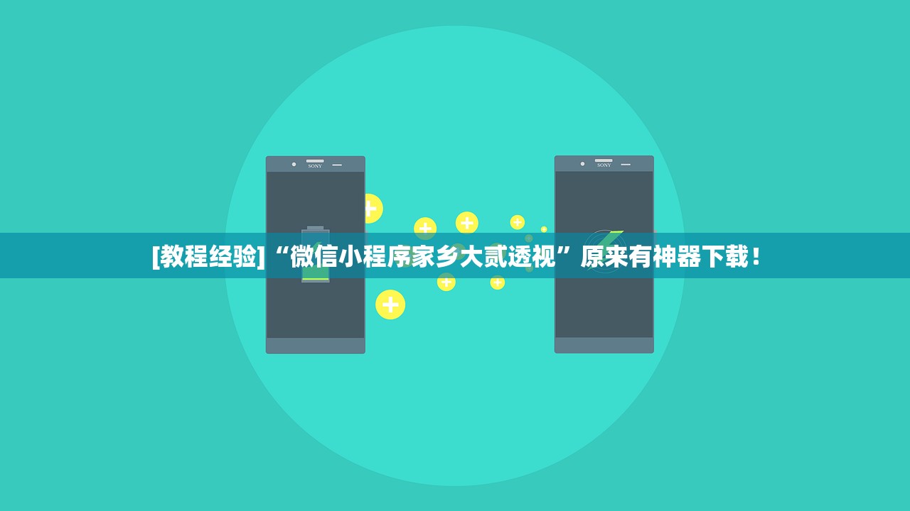 [教程经验]“微信小程序家乡大贰透视”原来有神器下载！