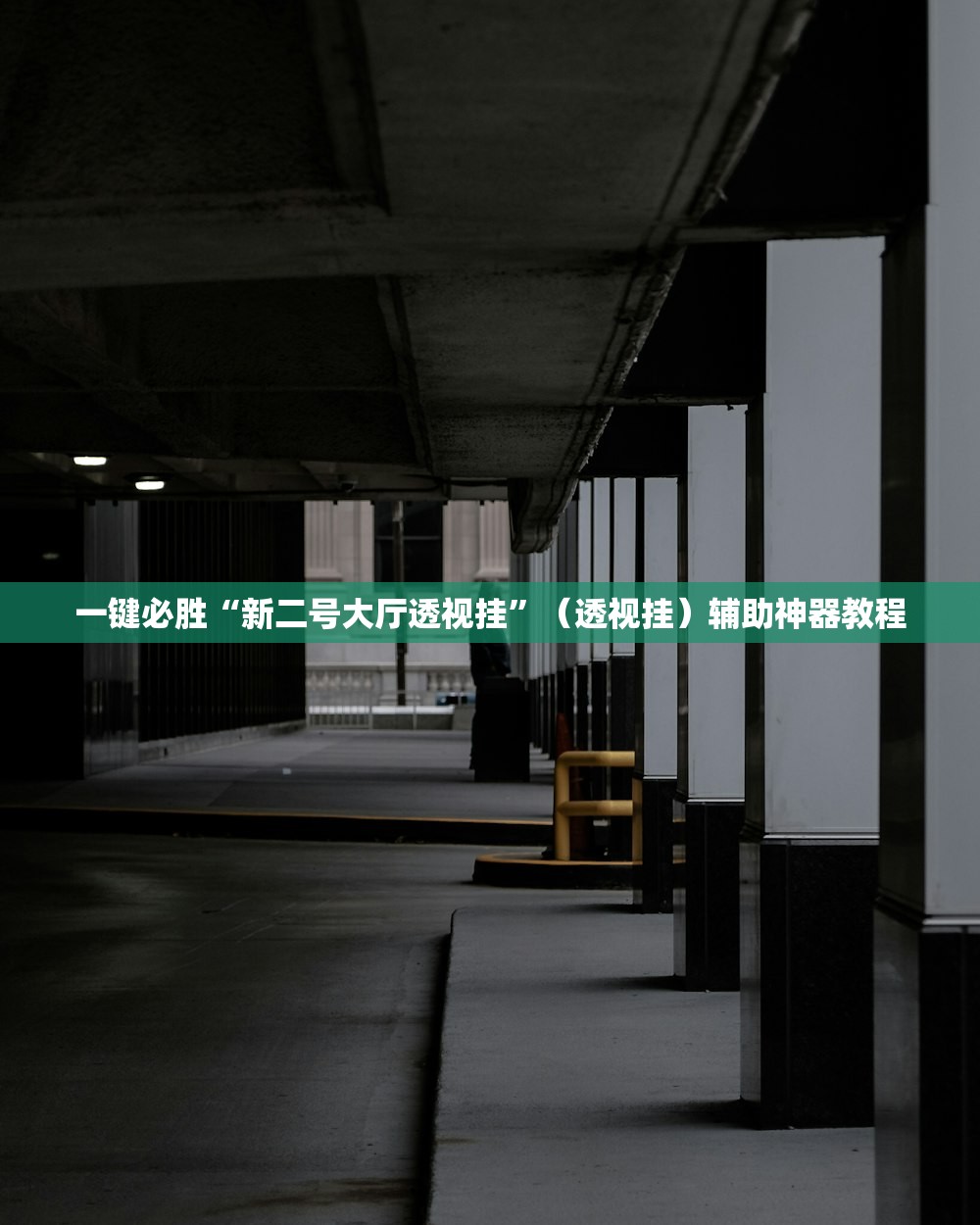一键必胜“新二号大厅透视挂”（透视挂）辅助神器教程