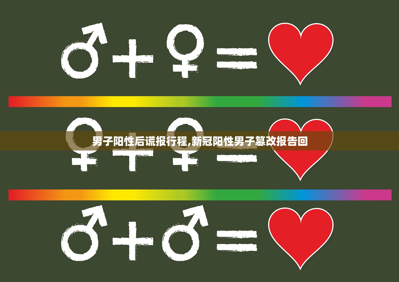 男子阳性后谎报行程,新冠阳性男子篡改报告回