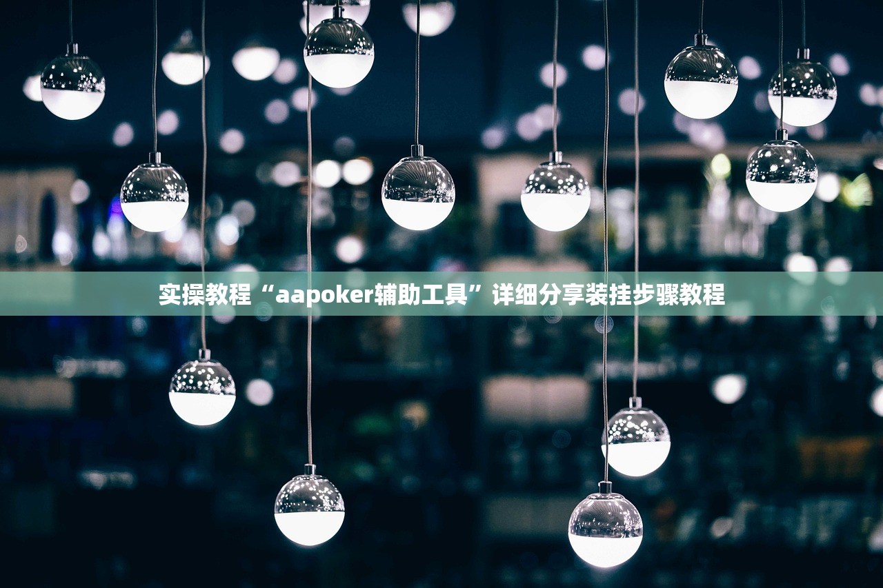 实操教程“aapoker辅助工具”详细分享装挂步骤教程