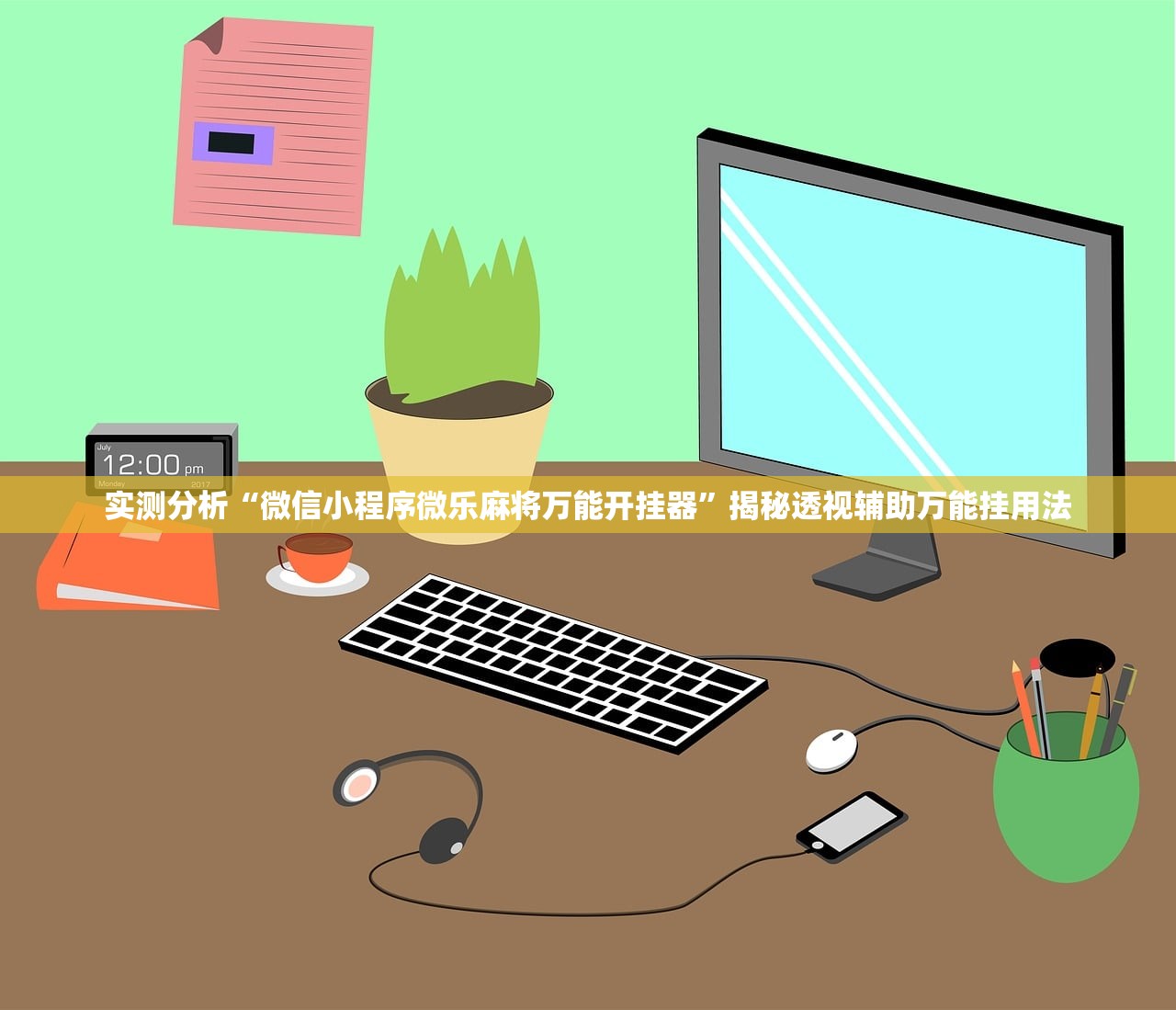 实测分析“微信小程序微乐麻将万能开挂器”揭秘透视辅助万能挂用法