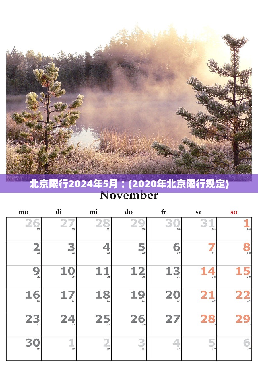 北京限行2024年5月︰(2020年北京限行规定)