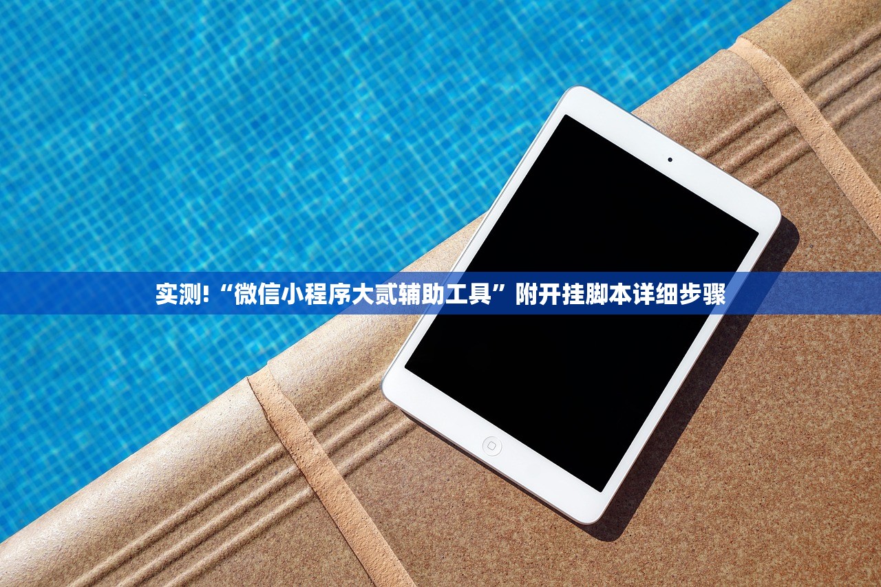 实测!“微信小程序大贰辅助工具	”附开挂脚本详细步骤