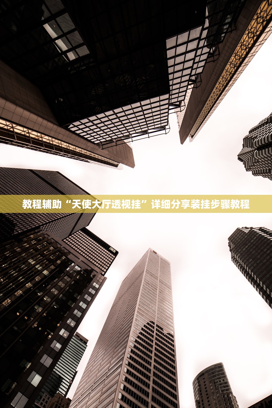 教程辅助“天使大厅透视挂”详细分享装挂步骤教程