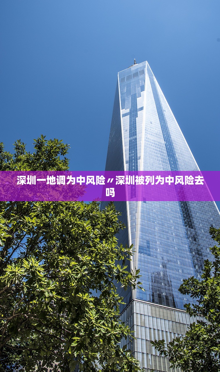 深圳一地调为中风险〃深圳被列为中风险去吗