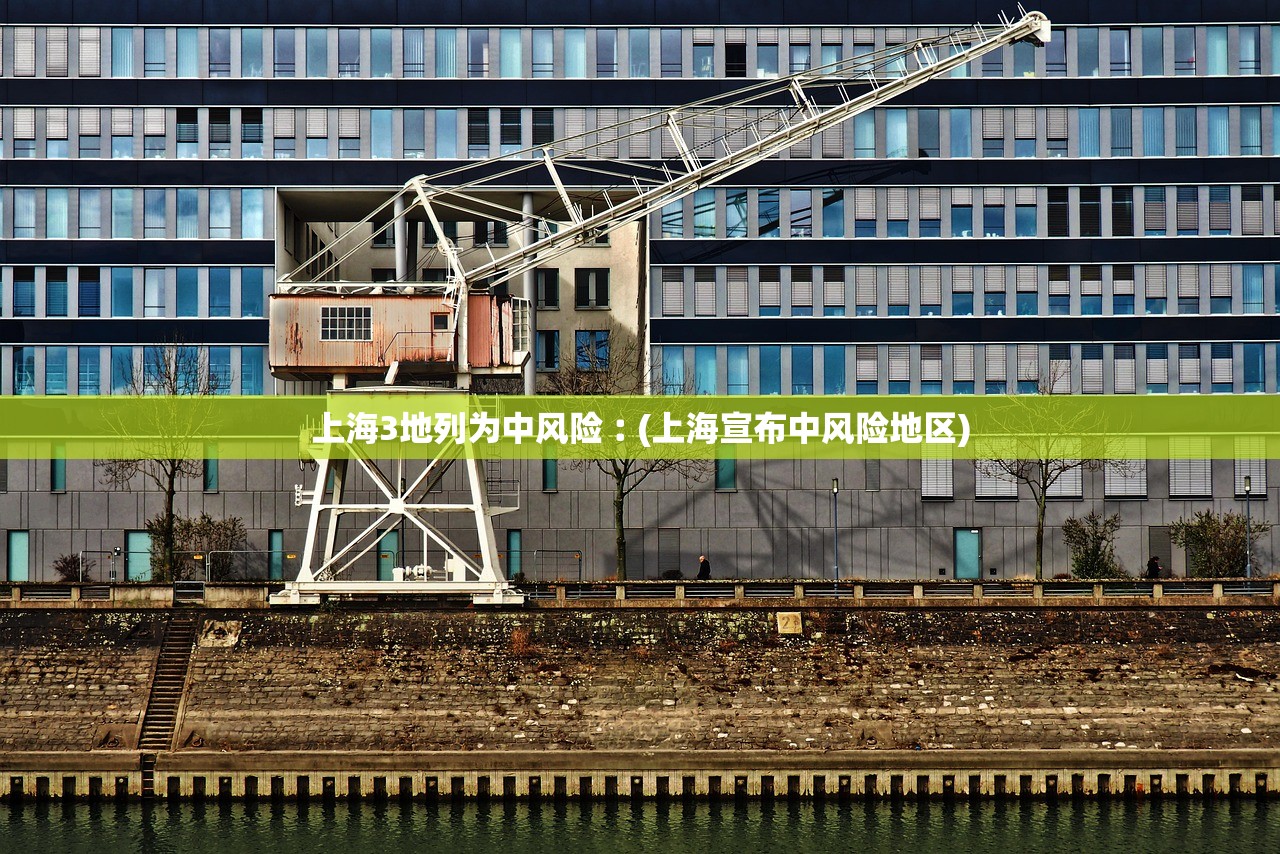 上海3地列为中风险︰(上海宣布中风险地区)